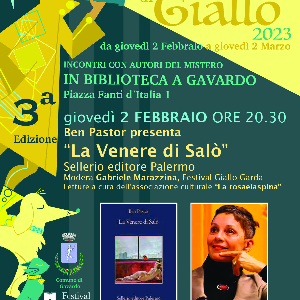 5 sfumature di giallo 2023 alla biblioteca di Gavardo dal 2 febbraio al 5 marzo 2023!