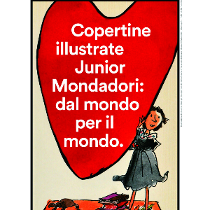 Copertine illustrate Junior Mondadori: dal mondo per il mondo