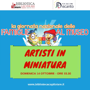 F@MU Biblioteca Capitolare - Artisti in Miniatura