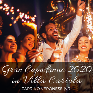 Gran Capodanno 2020 in Villa Cariola