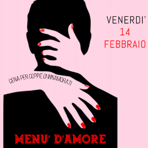 MENU' D'AMORE