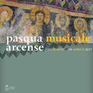 PASQUA MUSICALE ARCENSE