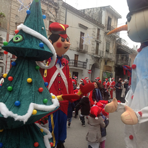 Parata di Natale luminosa