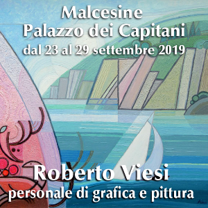 ROBERTO VIESI, personale di grafica e pittura