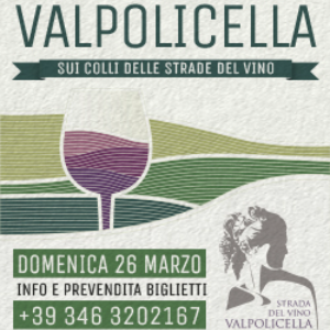 VALPOLICELLA, sui colli delle Strade del Vino.