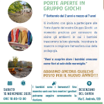 Porte aperte in gruppo giochi