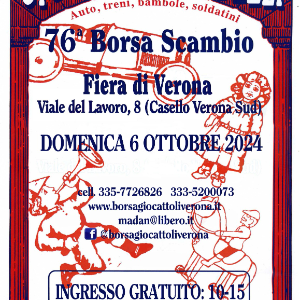 76a Borsa scambio giocattoli d'epoca e automodelli