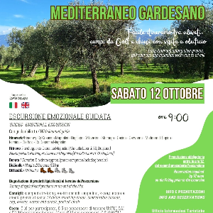 ESCURSIONE EMOZIONALE GUIDATA - MEDITERRANEO GARDESANO