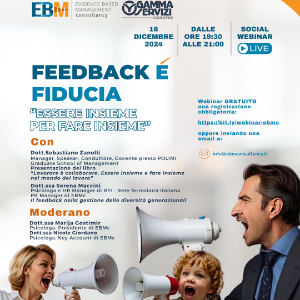 Feedback (e)' Fiducia - Essere insieme per Fare insieme