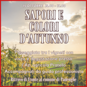 GIRORIENTANDO-SAPORI E COLORI D'AUTUNNO
