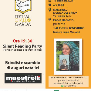 Giallo Garda Attenzione Si Legge Appuntamento con Paola Barbato l 19 dicembre 2024!