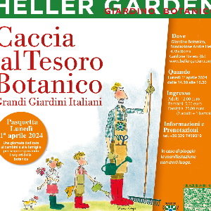 Caccia al tesoro botanico al giardino Heller