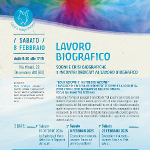 Sogni e crisi biografiche: incontri dedicati al lavoro biografico