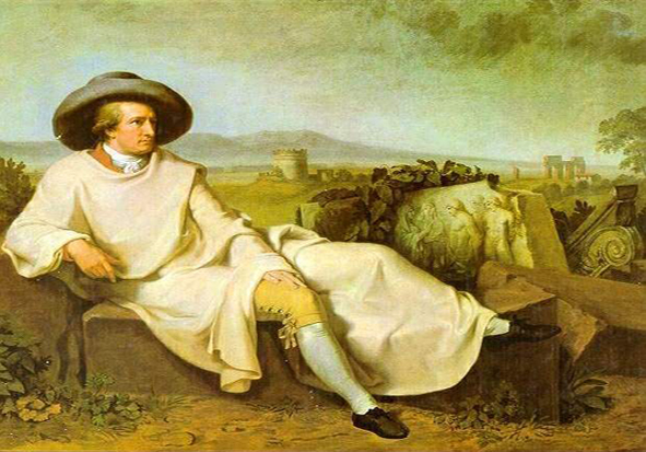 Goethe a Limone del Garda